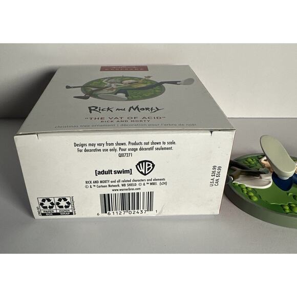 2024 Hallmark Keepsake Ornament - Rick and Morty The Vat of Acid - Picture 4 of 4